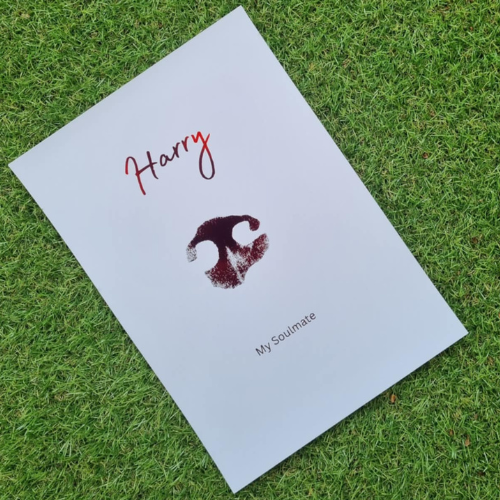 Custom Foiled Nose Print | Unique Pet Memorial Keepsake Australia