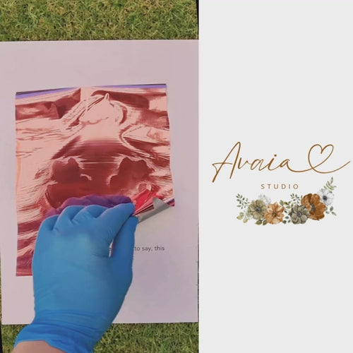 Custom Foiled Pawprint | Personalised Pet Memorial Gift Australia