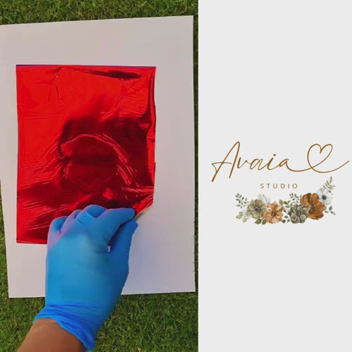 Custom Foiled Nose Print | Unique Pet Memorial Keepsake Australia